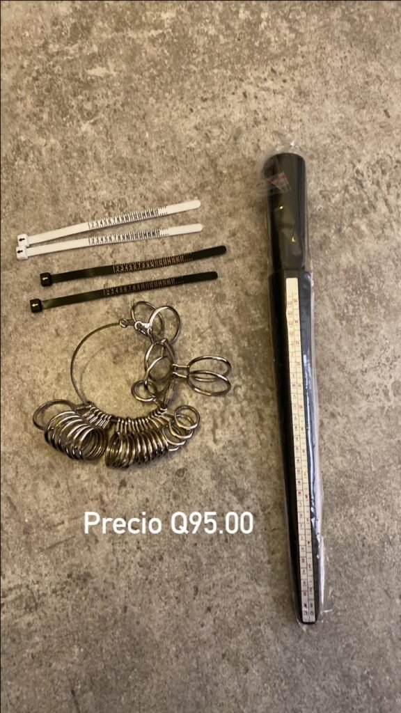 Kit de herramientas para medición de anillos